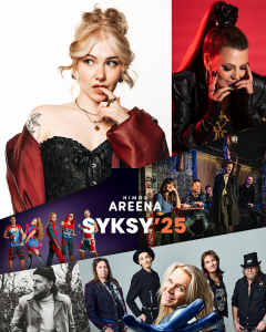 Himos Areenan syksyssä 2025 esiintyvät Suomen huippuartistit.