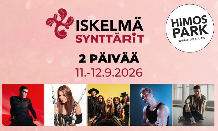 Iskelmän synttäreillä Himoksella esiintyjinä parhaita kotimaisia!